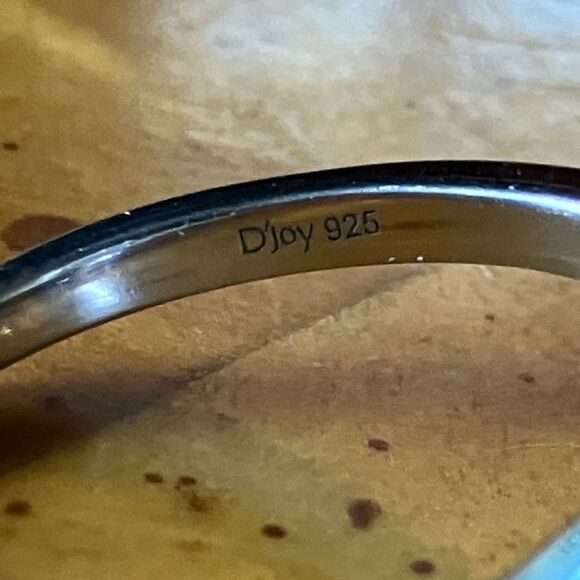 Moroccan Amethyst Red Garnet Sterling Silver Ring Size 9 - Picture 6 of 9